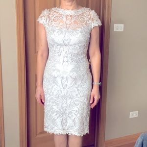 Tadashi Shoji embroidered dress